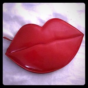 Patent Red Crossbody Bag